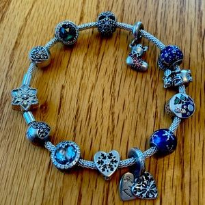 Pandora Bracelet (size 8.3”)